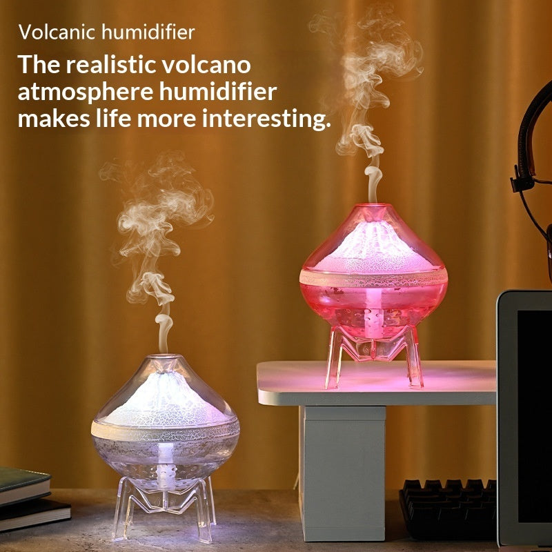 Mini diffuseur volcan silencieux pour bureau, Sublime-Shop